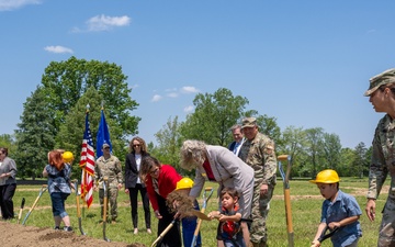 As one project finishes at Wright-Patterson AFB, another project begins