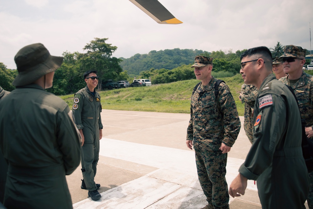 MASA: U.S. Marine leadership observes PMC close air support training