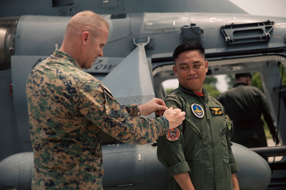 MASA: U.S. Marine leadership observes PMC close air support training