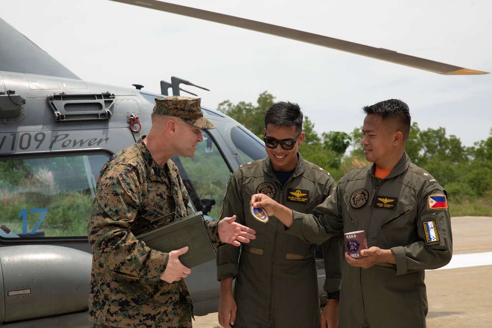 MASA: U.S. Marine leadership observes PMC close air support training