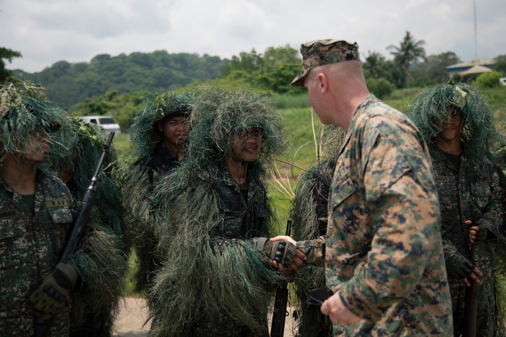 MASA: U.S. Marine leadership observes PMC close air support training