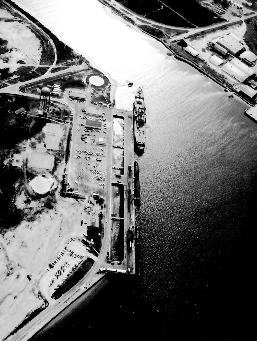 Poseidon Wharf in 1964