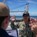 240601 – HM3 Biag Reenlists Aboard USS Harpers Ferry