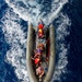 USS Ronald Reagan (CVN 76)  Sailors conduct small boat operations