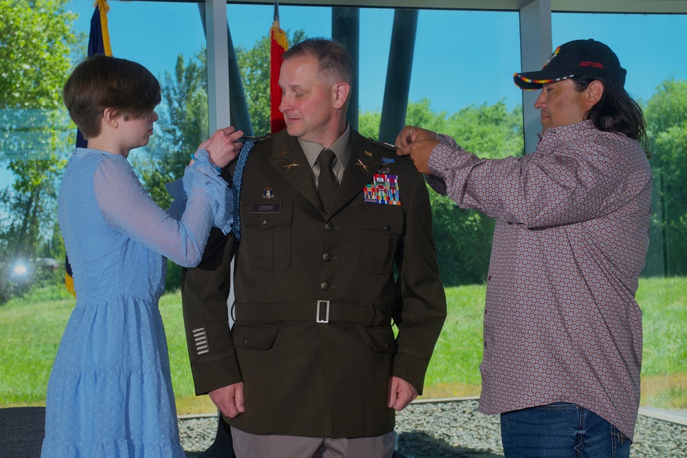 Lt. Col. Paul Dyer promoted to Col.