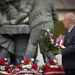 SOCEUR and USASFC honor French resistance during a ceremony at Sainte-Marie-du-Mont