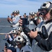 USS Ronald Reagan (CVN76) hosts ship tour for  Dr. Mike Gervais and resiliency team