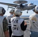 USS Ronald Reagan (CVN76) hosts ship tour for  Dr. Mike Gervais and resiliency team