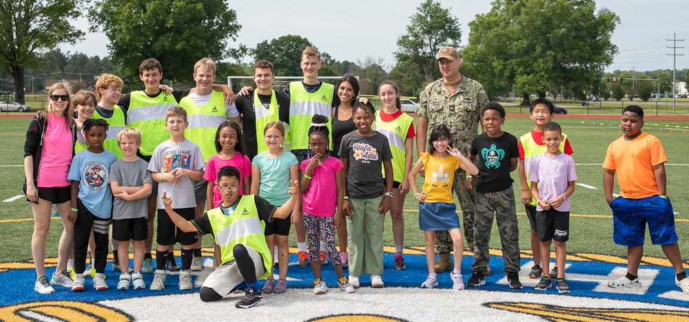 NSA Mid-South Children enjoy Soccer