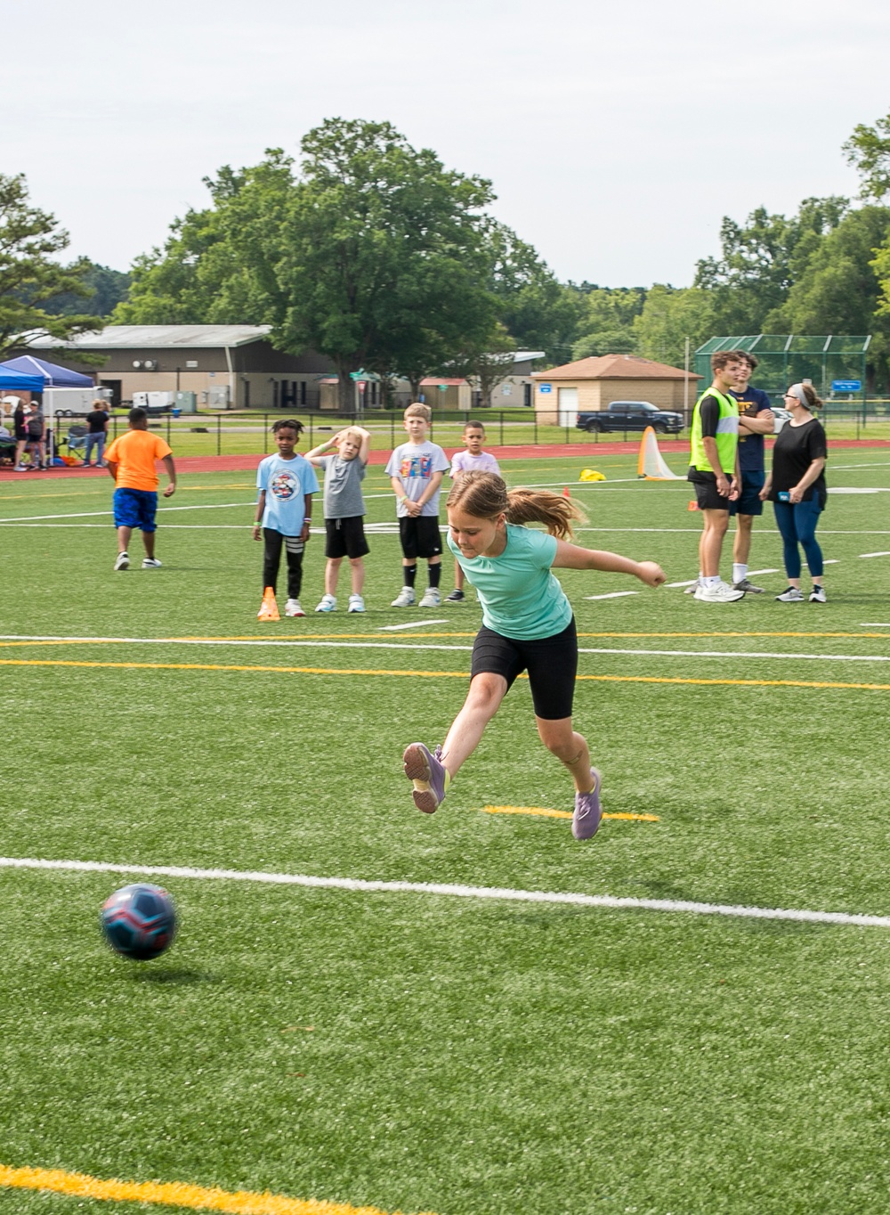 NSA Mid-South Children enjoy Soccer