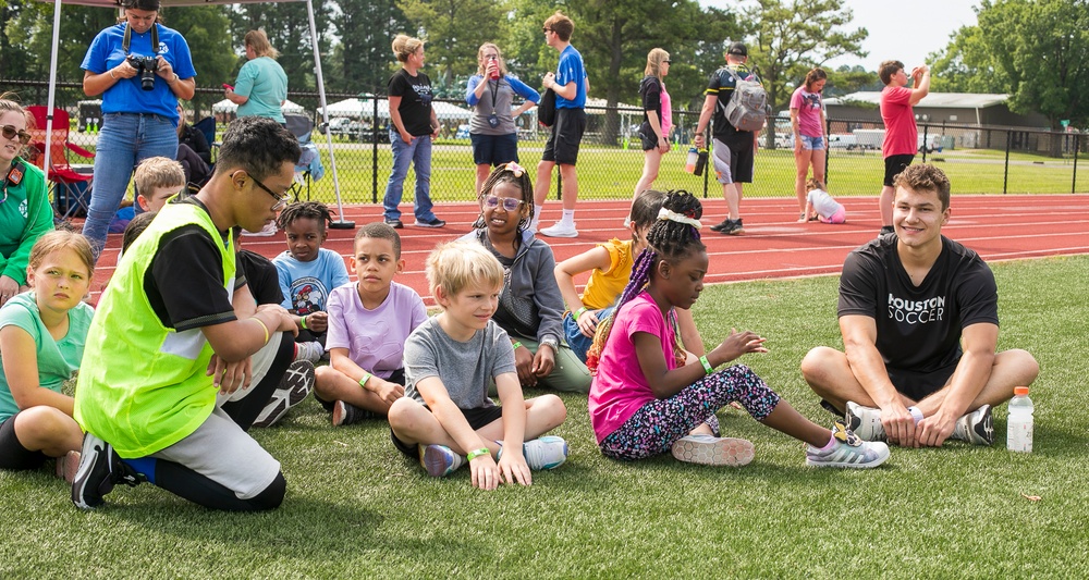 NSA Mid-South Children enjoy Soccer