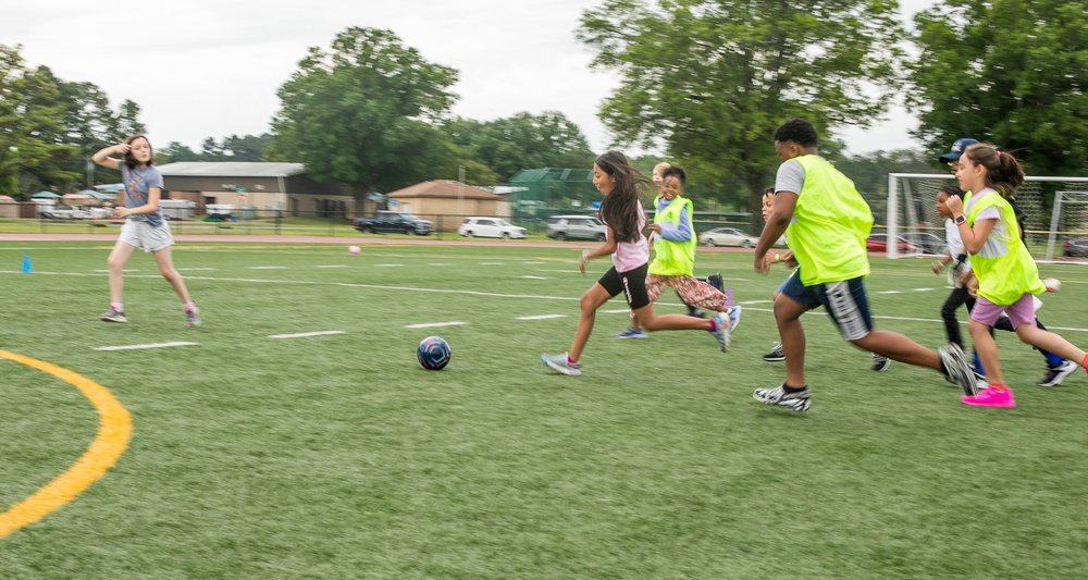 NSA Mid-South Children enjoy Soccer