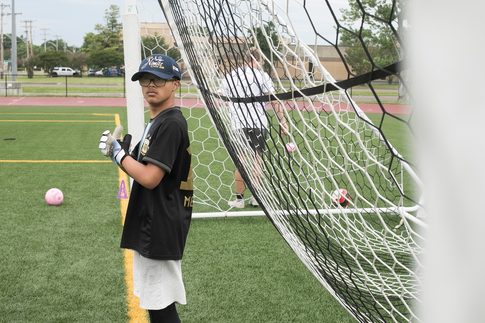 NSA Mid-South Children enjoy Soccer