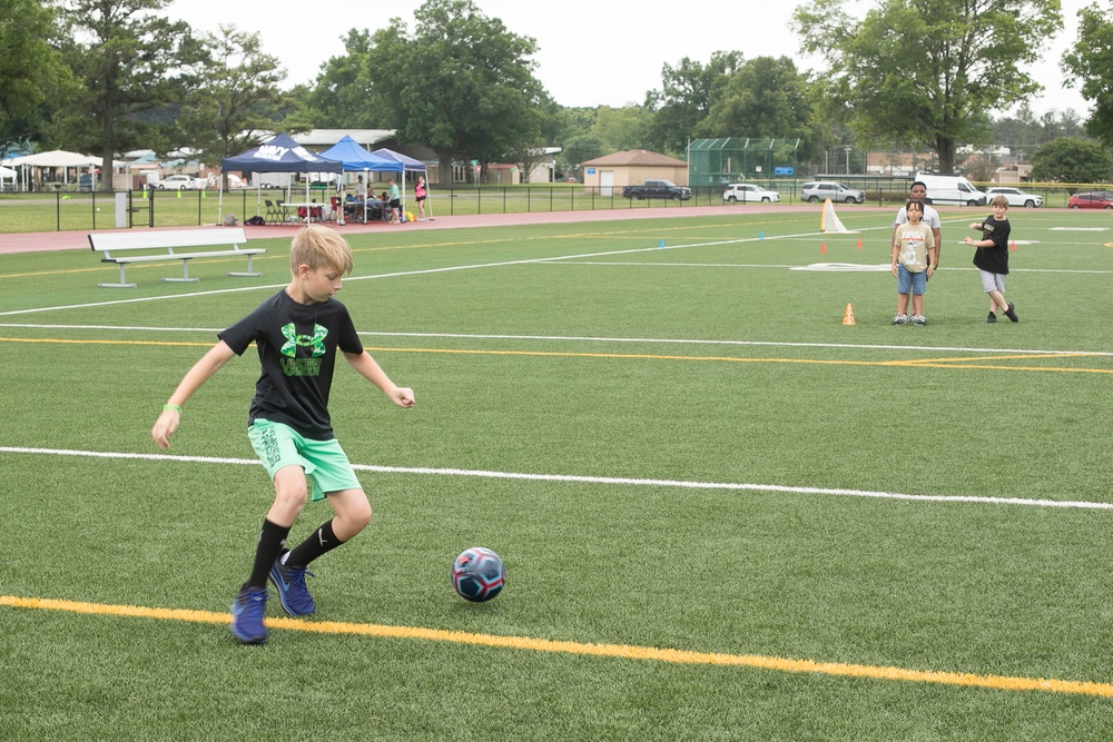 NSA Mid-South Children enjoy Soccer