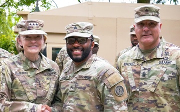 Surgeon General of the Army Visits 104th MCAS Medical Clinic in Poland