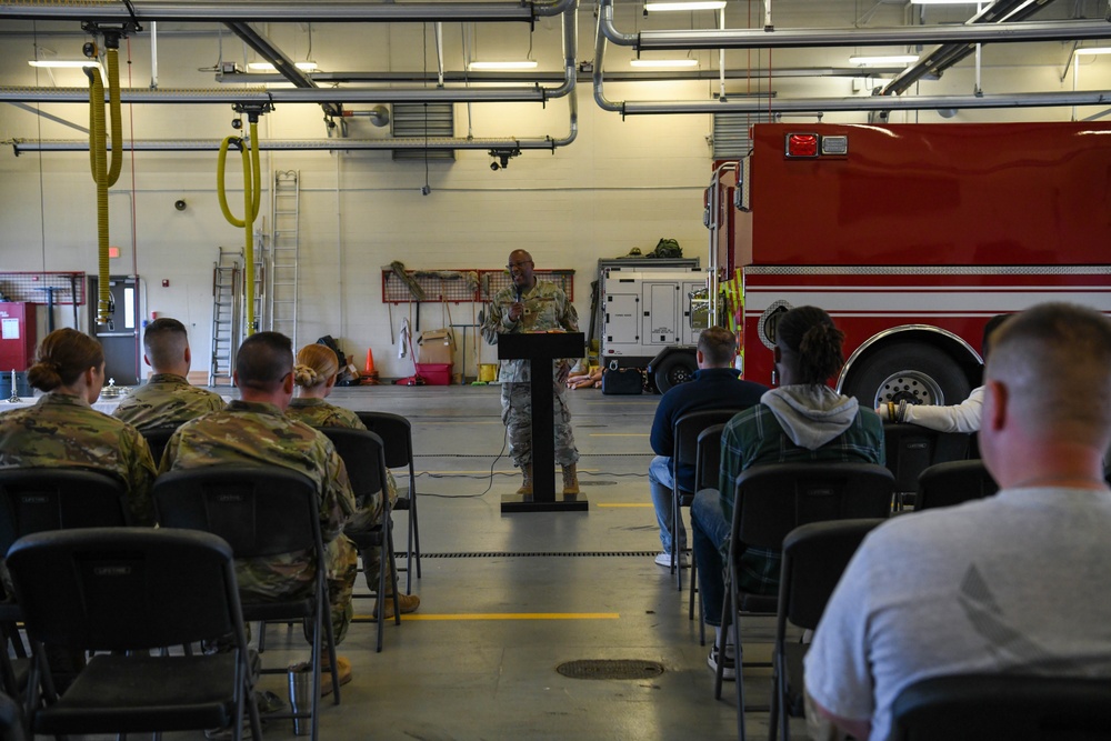 178th Wing Chaplain Holds First Baptism