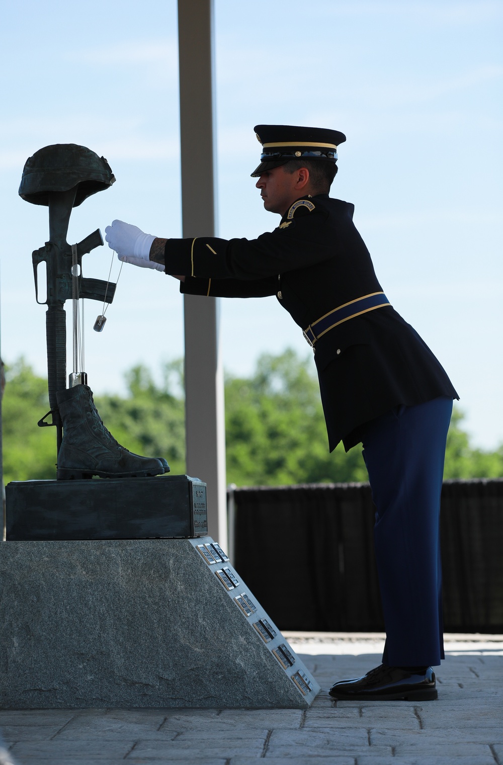 Maryland National Guard Fallen Warrior Memorial Wreath-Laying Ceremony