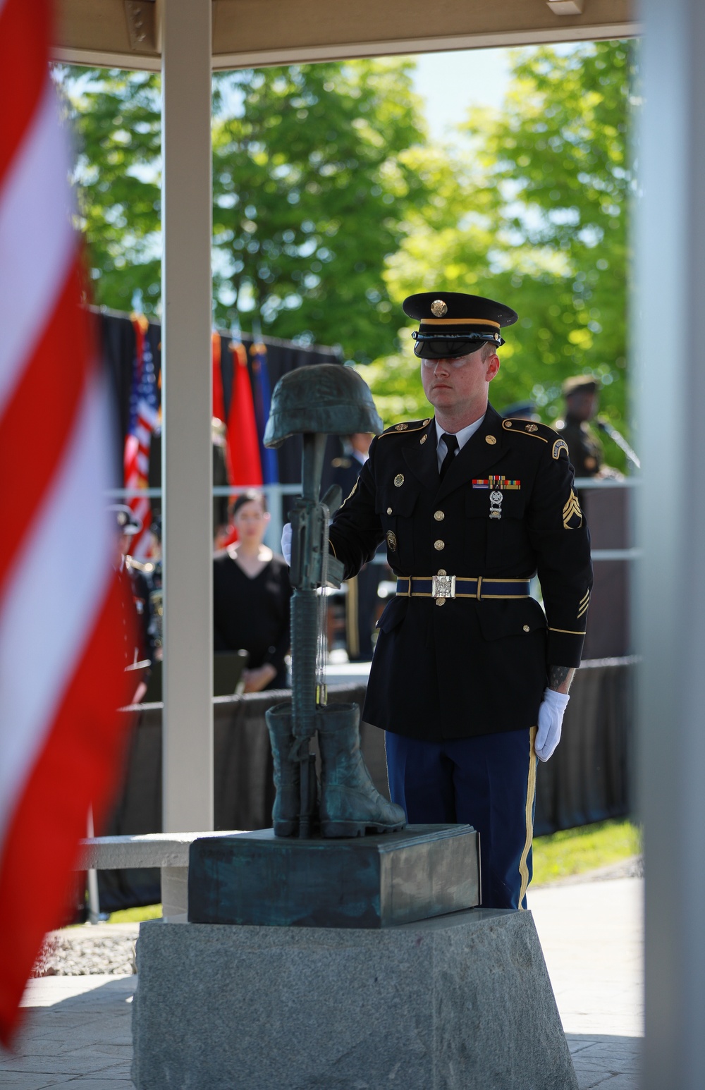 Maryland National Guard Fallen Warrior Memorial Wreath-Laying Ceremony