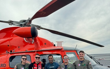 Coast Guard rescues diver 75 miles offshore Myrtle Beach
