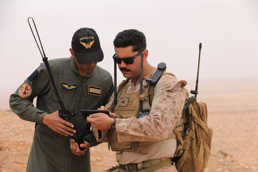 Moroccan and US joint forces conduct combined live fire exercise