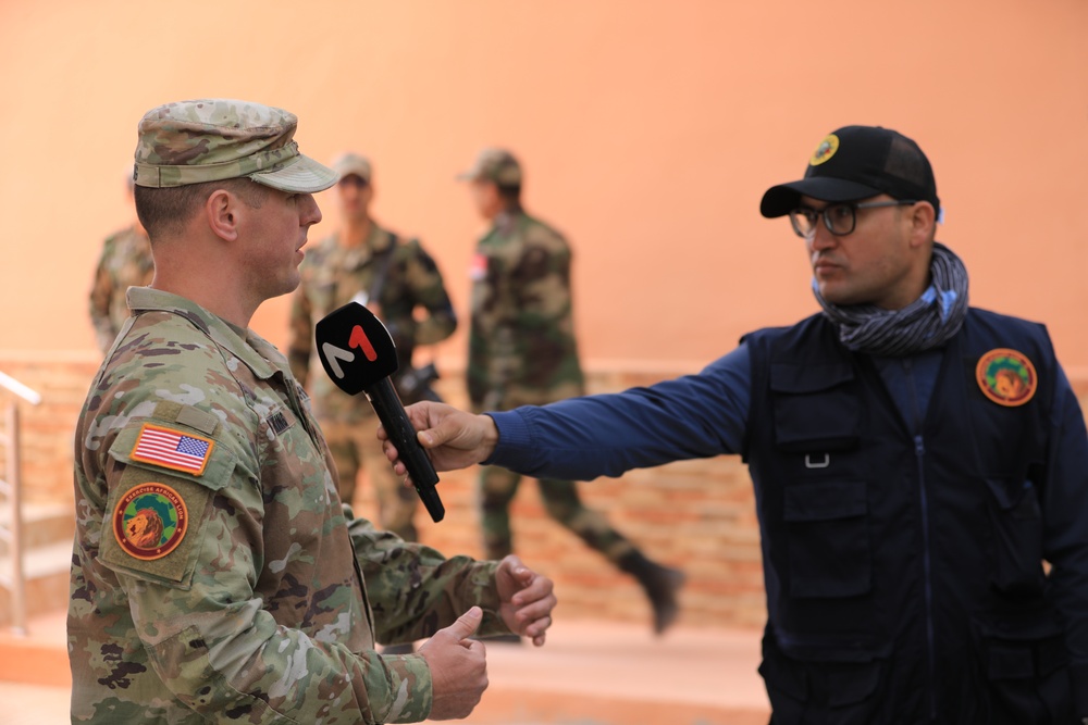 Moroccan and US joint forces conduct combined live fire exercise