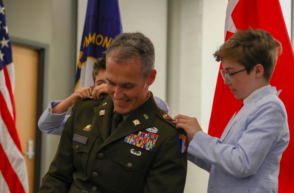 Director of Operations promoted to Colonel