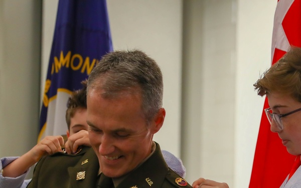 Director of Operations promoted to Colonel