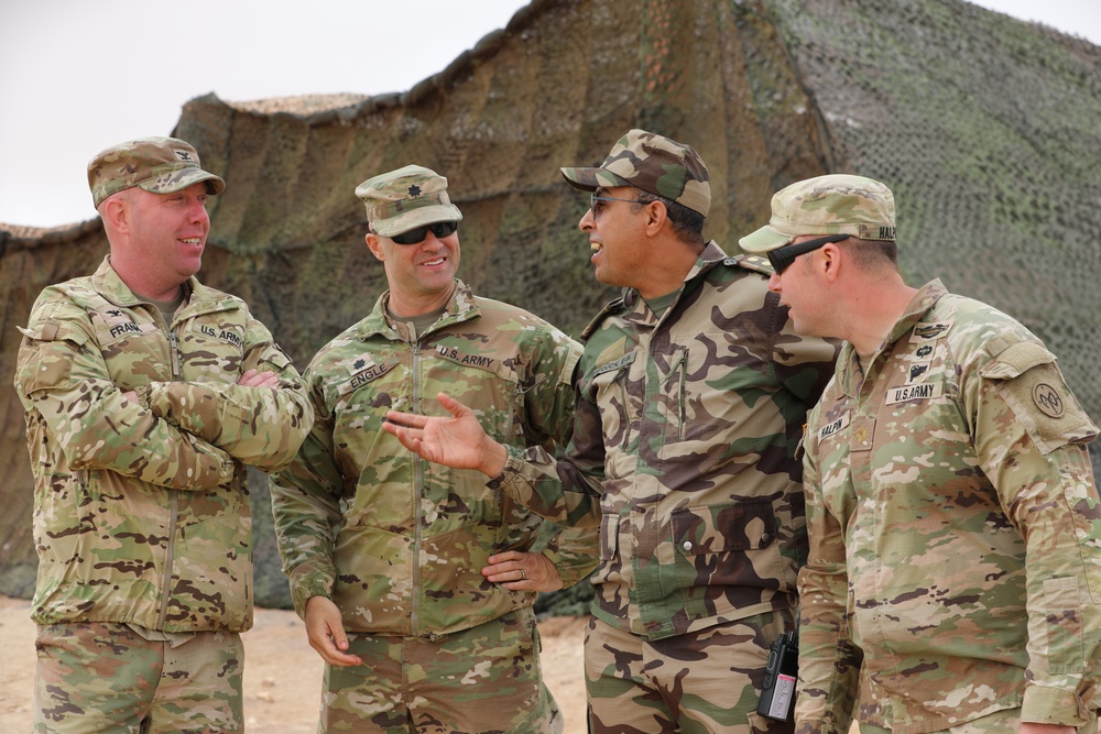 NY National Guard and USMC rehearses joint, combined live fire exercise in Morocco