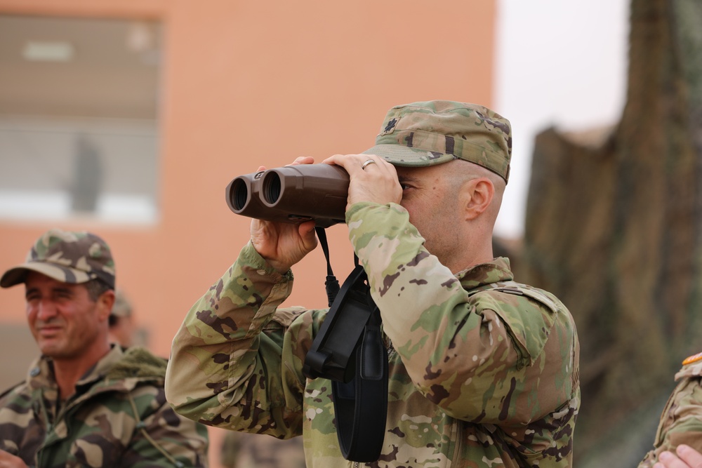 NY National Guard and USMC rehearses joint, combined live fire exercise in Morocco