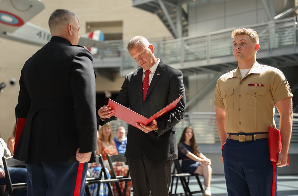 Maj. Perkins retires after serving 20 years