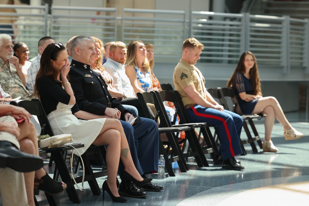 Maj. Perkins retires after serving 20 years