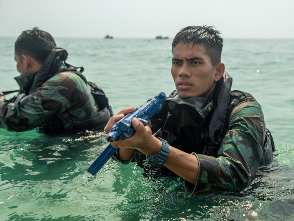 Tiger Strike 24: Scout Swimming and Tactical Beach Insertion Tiger Strike 24: Scout Swimming and Tactical Beach Insertion