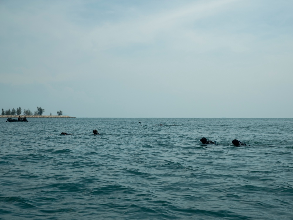 Tiger Strike 24: Scout Swimming and Tactical Beach Insertion