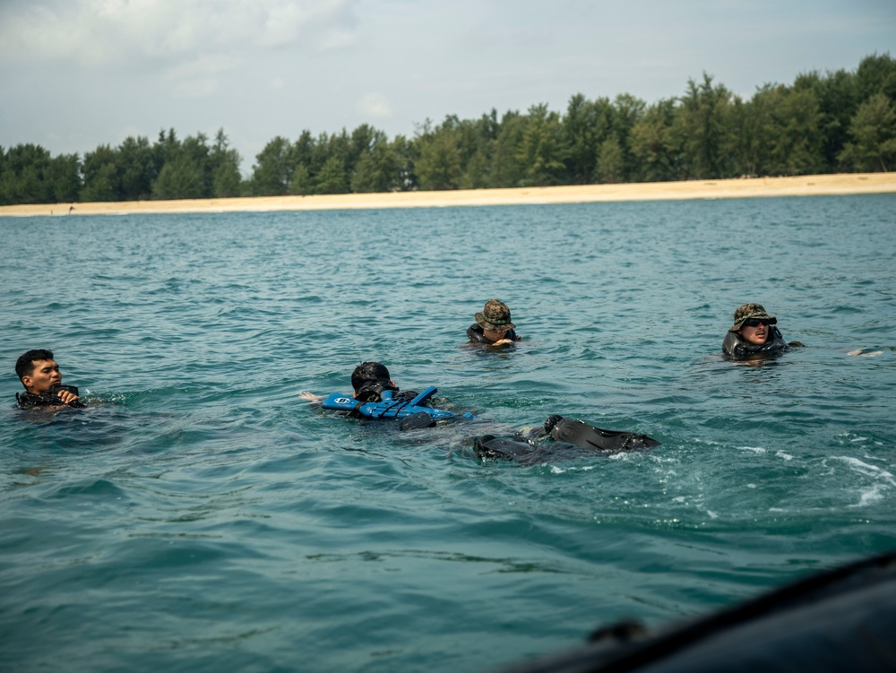Tiger Strike 24: Scout Swimming and Tactical Beach Insertion