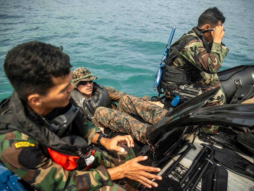 Tiger Strike 24: Scout Swimming and Tactical Beach Insertion