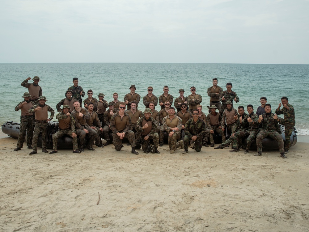 Tiger Strike 24: Scout Swimming and Tactical Beach Insertion
