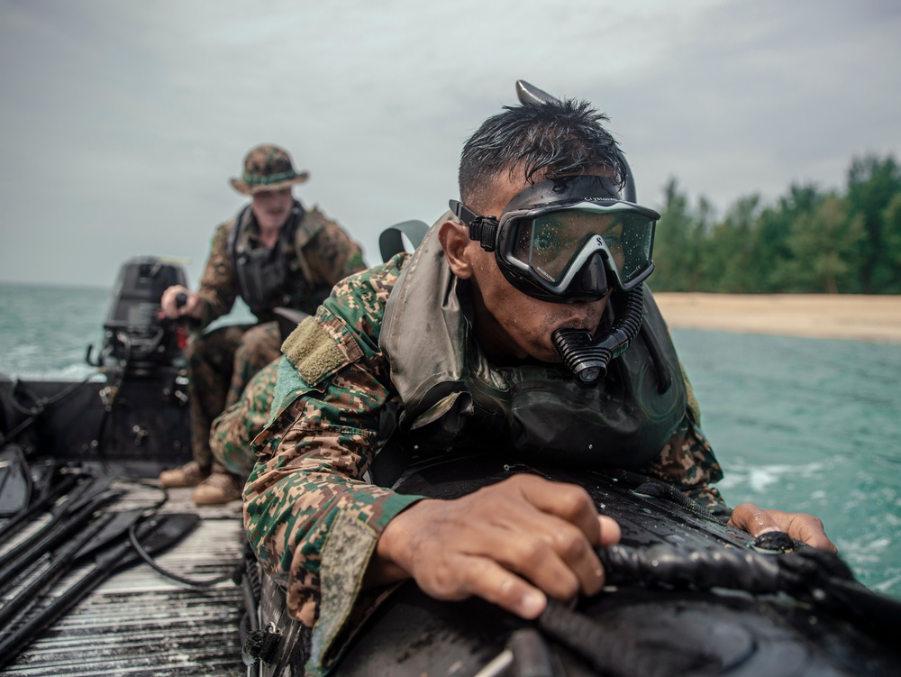 Tiger Strike 24: Scout Swimming and Tactical Beach Insertion