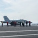 USS Ronald Reagan (CVN76) Sailors conduct flight deck operations