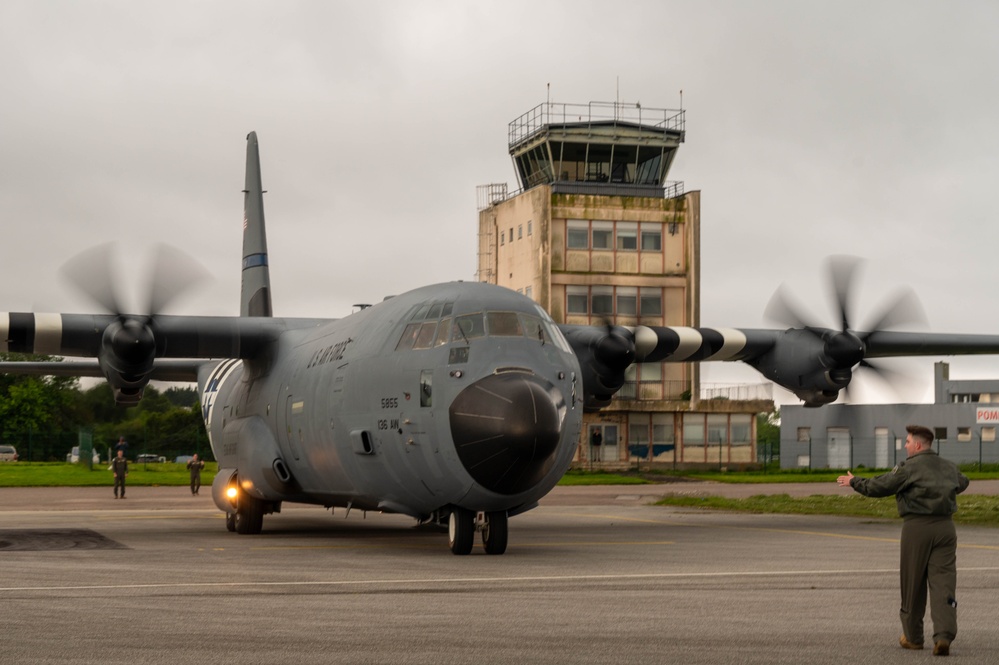 D-Day 80 kicks off with 8 C-130J’s bedded down
