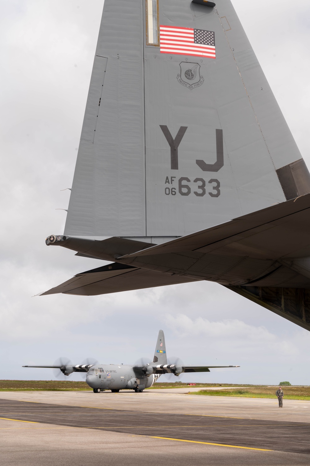 D-Day 80 kicks off with 8 C-130J’s bedded down
