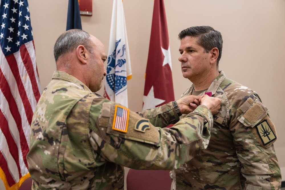 Col. Seth Morgulas Retirement Ceremony