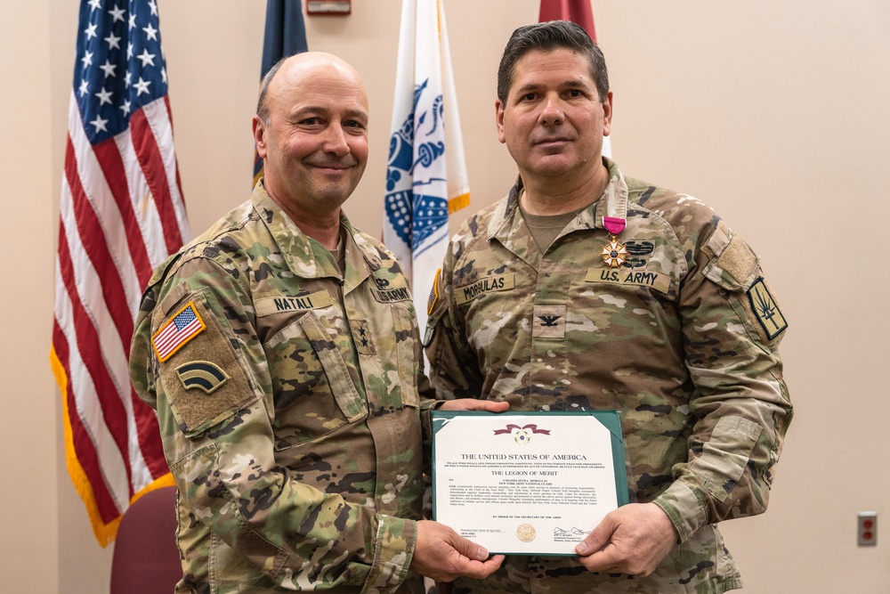 Col. Seth Morgulas Retirement Award Ceremony