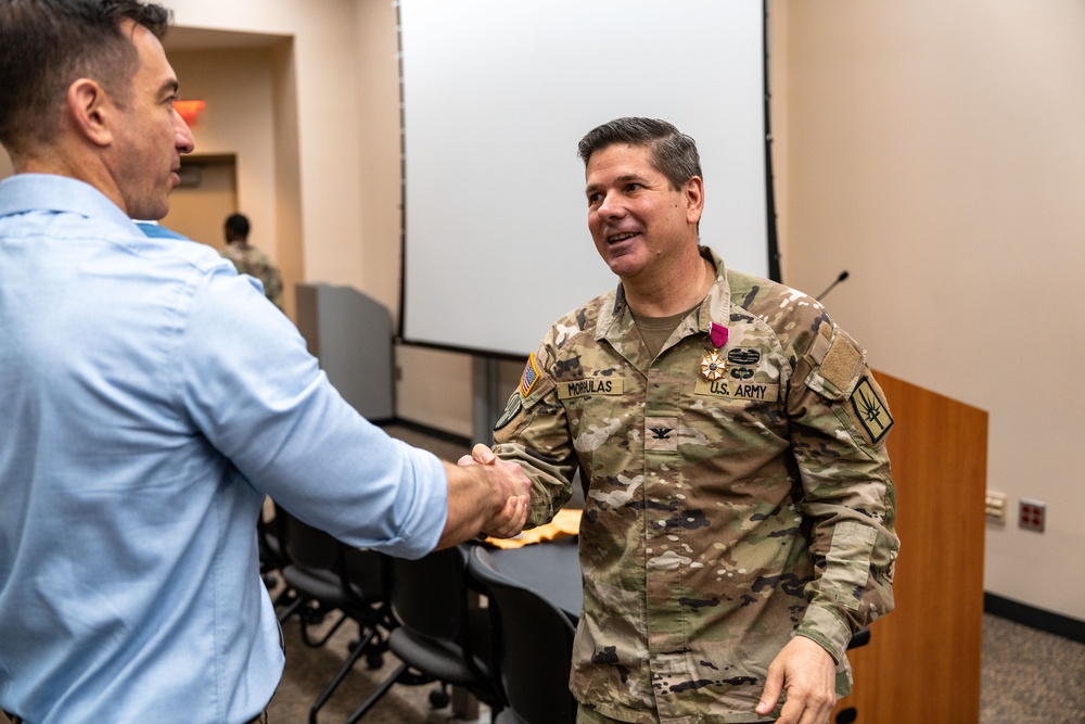 Col. Seth Morgulas Retirement Award Ceremony