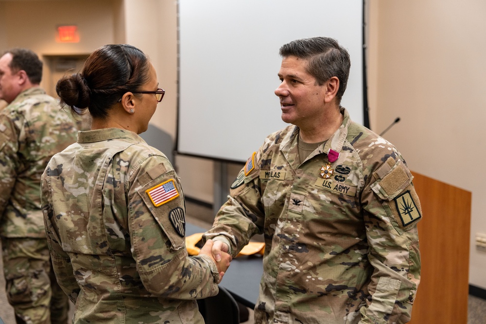 Col. Seth Morgulas Retirement Award Ceremony