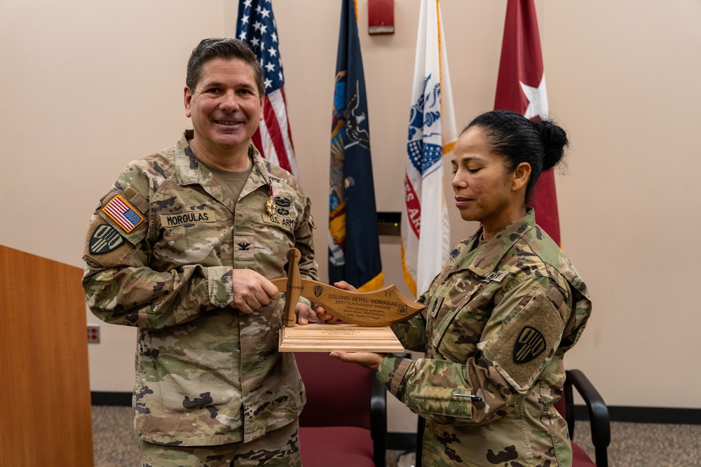 Col. Seth Morgulas Retirement Award Ceremony