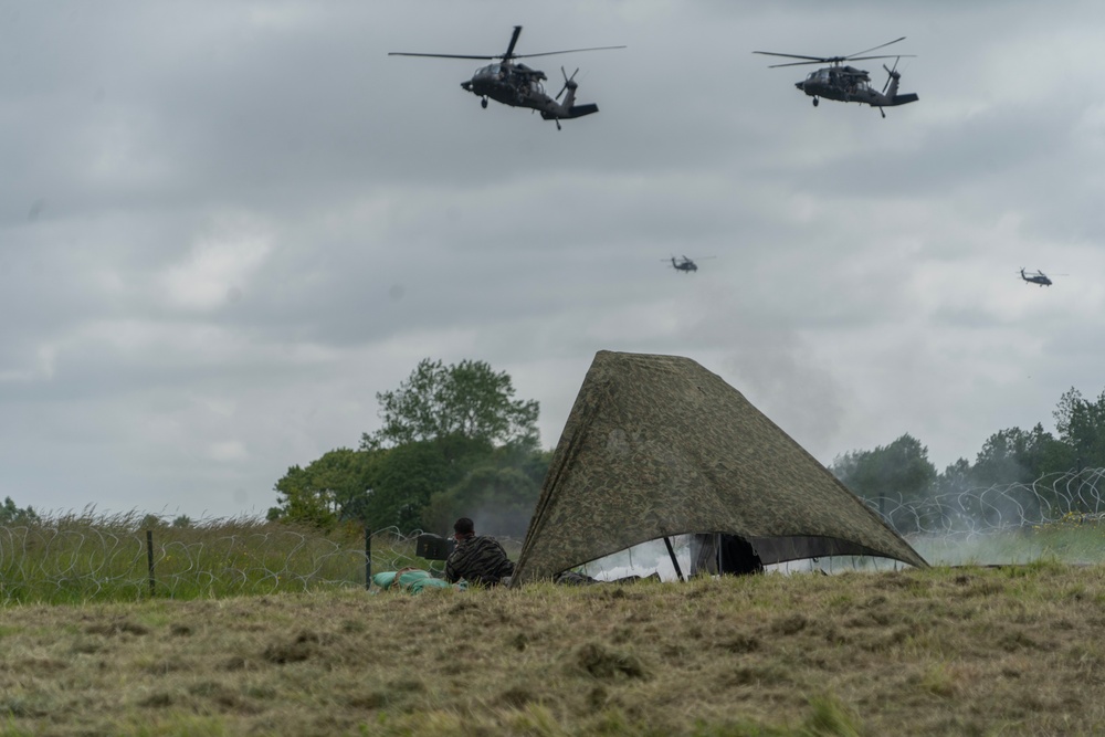 D-Day 80 Air Assault Demonstration