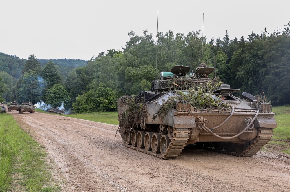 Opposing forces attack at Combined Resolve 24-2