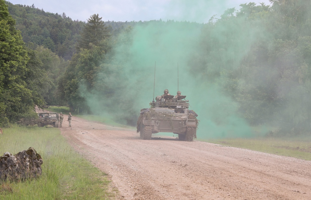 Opposing forces attack at Combined Resolve 24-2