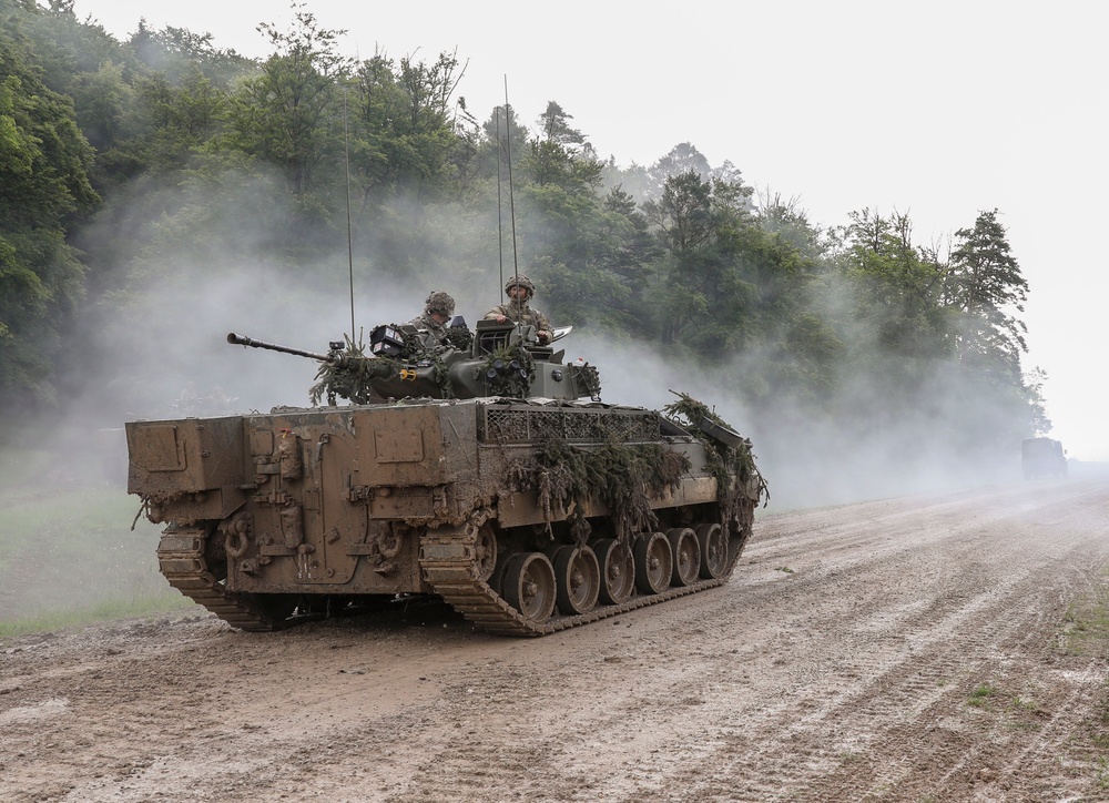 Opposing forces attack at Combined Resolve 24-2