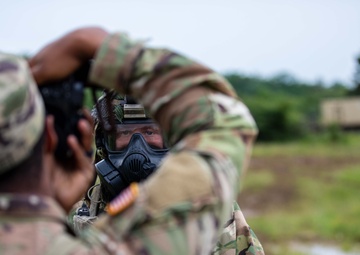 101st reacts to CS gas